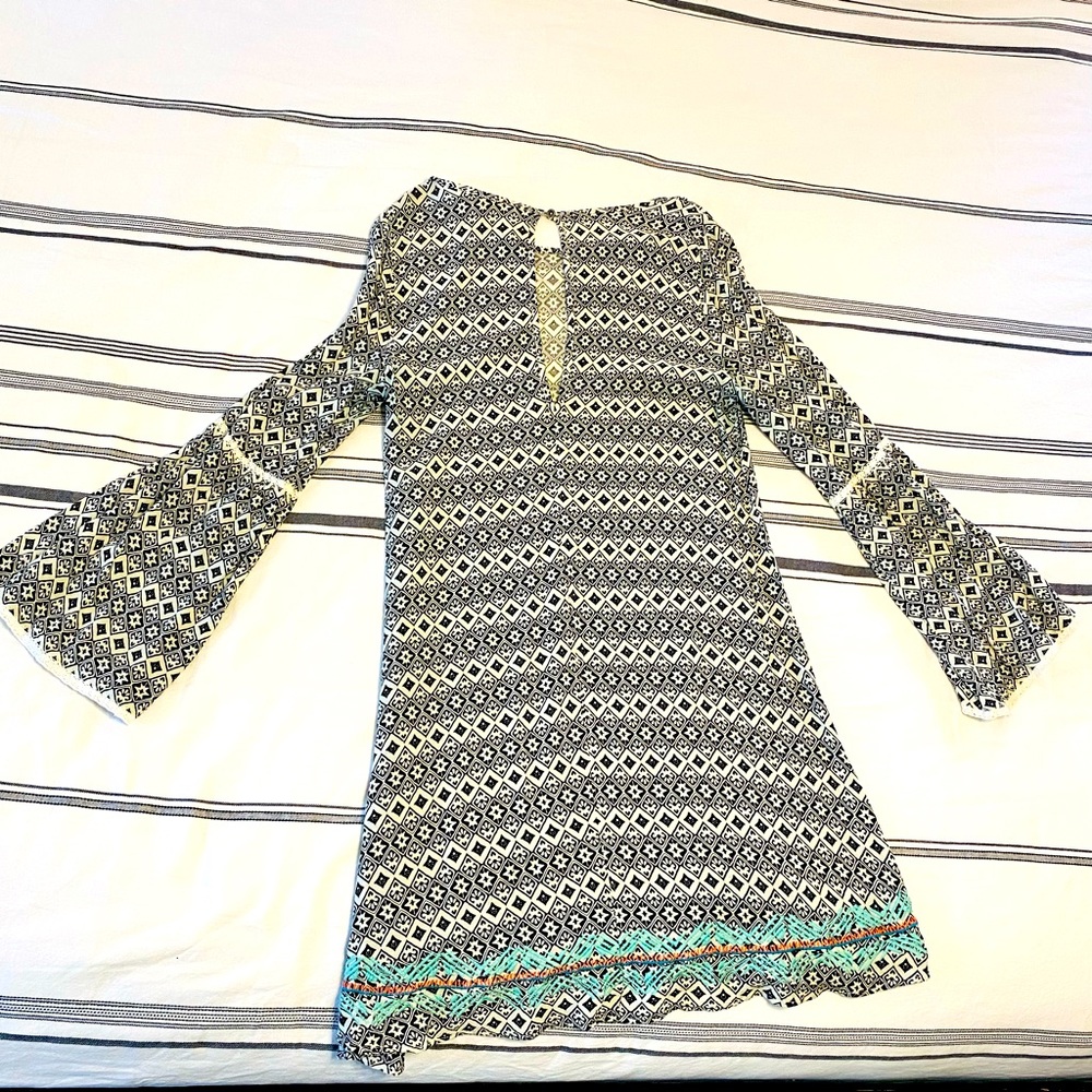 Roxy Bohemian Bell Sleeve Dress M